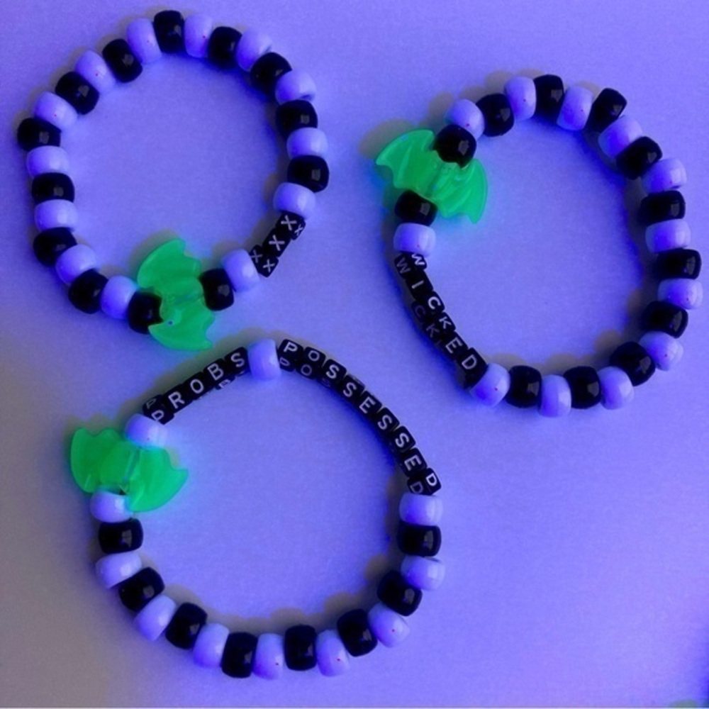 Spooky Rave Kandi Bracelets | H5
